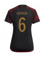 Saksa Joshua Kimmich #6 Vieraspaita Naisten MM-kisat 2022 Lyhythihainen